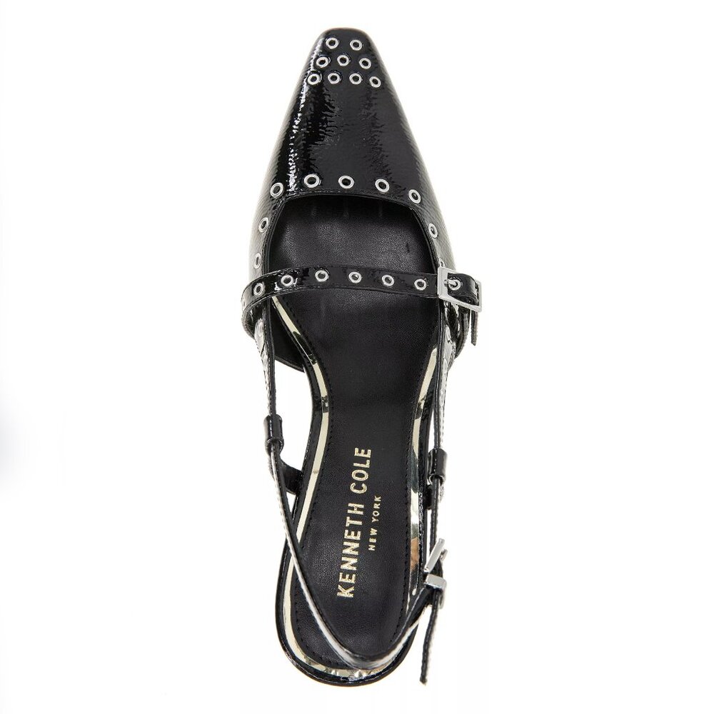 Kenneth Cole New York Women's Martha Eyelet Kitten Heel Pumps